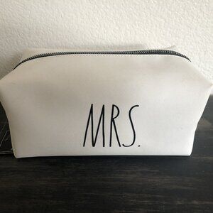 NWT Rae Dunn Mrs. Cosmetic Pouch/Bag OS